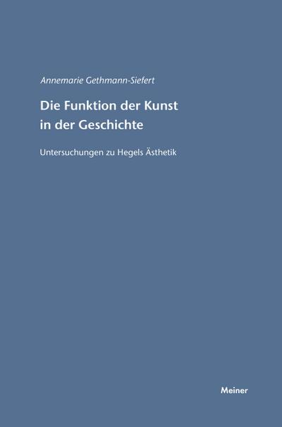 Die Funktion der Kunst in der Geschichte