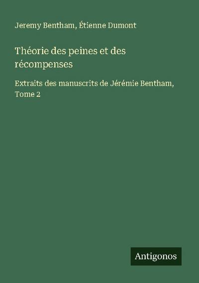 Théorie des peines et des récompenses