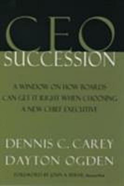 CEO Succession