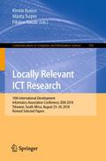 Locally Relevant ICT Research
