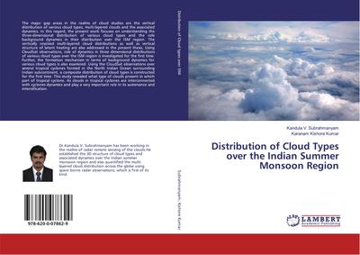 Distribution of Cloud Types over the Indian Summer Monsoon Region