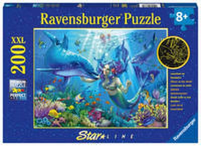 Kinderpuzzle 200 XXL Teile - Leuchtendes Unterwasserparadies