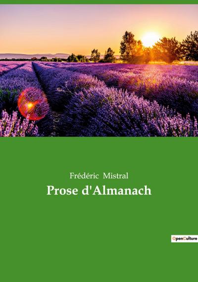 Prose d’Almanach