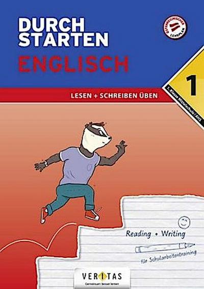 Durchstarten 1. Klasse - Englisch AHS/ BHS - Lesen und Schreiben