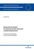 Gesprochene Sprache im chinesischen DaF-Lehrwerk &