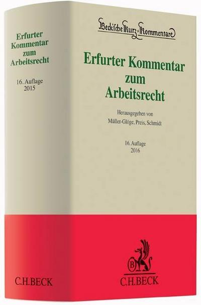 Erfurter Kommentar zum Arbeitsrecht