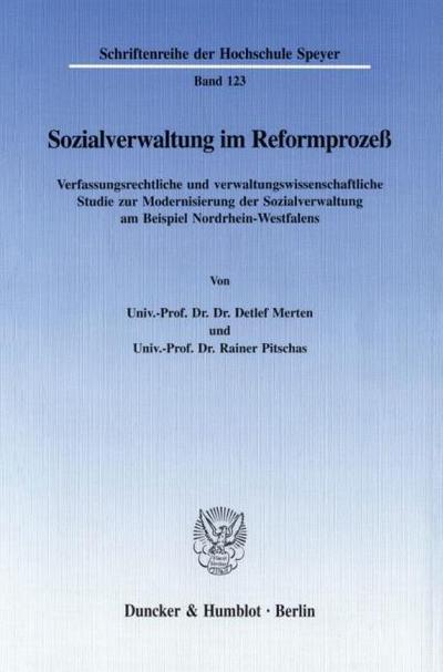 Sozialverwaltung im Reformprozeß.
