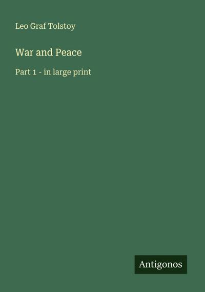 War and Peace