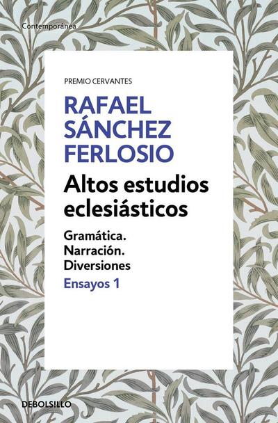 Altos estudios eclesiásticos : gramática, narración, diversiones