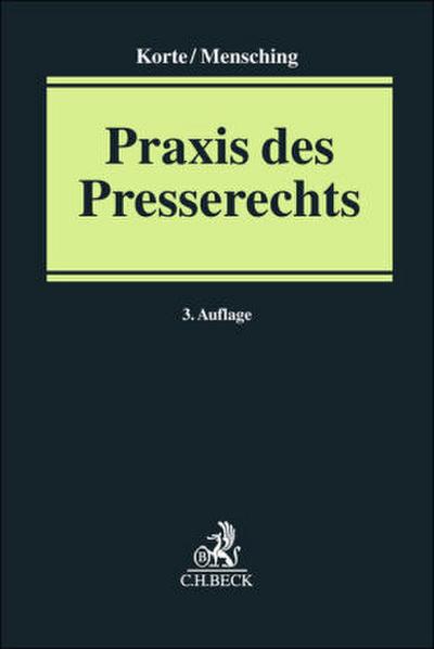 Praxis des Presserechts