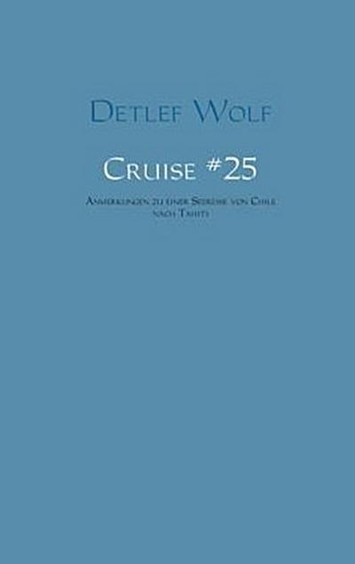 Cruise. No.25