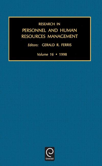 Research in Personnel and Human Resources Management
