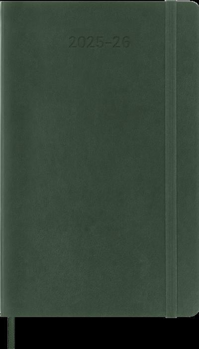 Moleskine Wochen-Notizkalender L/A5 Myrtengrün Juli-Dezember 2025/2026