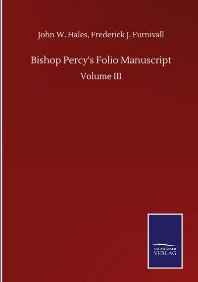 Bishop Percy’s Folio Manuscript