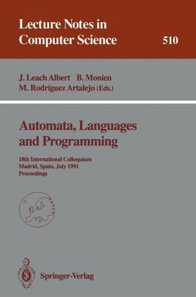 Automata, Languages and Programming