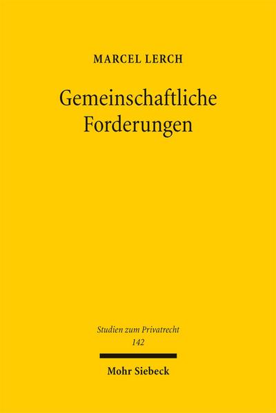 Gemeinschaftliche Forderungen