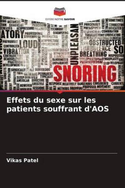 Effets du sexe sur les patients souffrant d’AOS