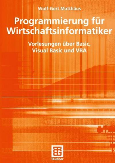 Programmierung für Wirtschaftsinformatiker