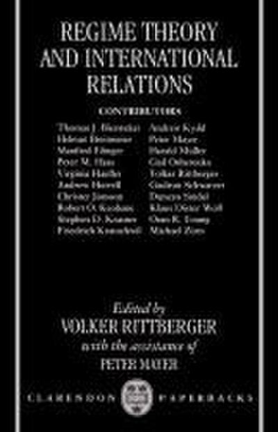 Regime Theory and International Relations