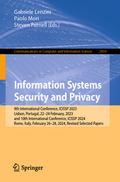 Information Systems Security and Privacy