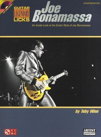 Joe Bonamassa Legendary Licks - An Inside Look at the Guitar Style of Joe Bonamassa (Book/Online Audio)