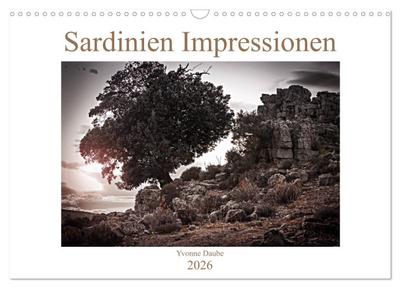 Sardinien Impressionen (Wandkalender 2026 DIN A3 quer), CALVENDO Monatskalender