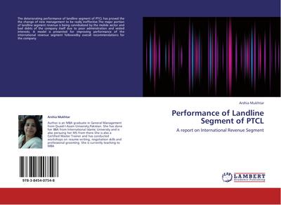 PERFORMANCE OF LANDLINE SEGMENT OF PTCL