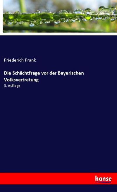 Die Schächtfrage vor der Bayerischen Volksvertretung