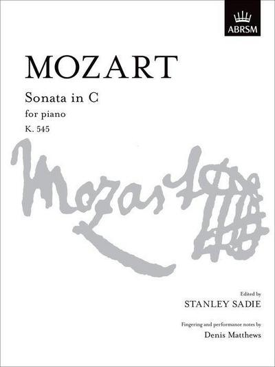 Sonata in C, K. 545 - Stanley Sadie
