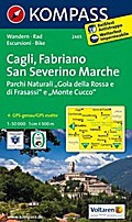 Cagli - Fabriano - San Severino Marche 1 : 50 000