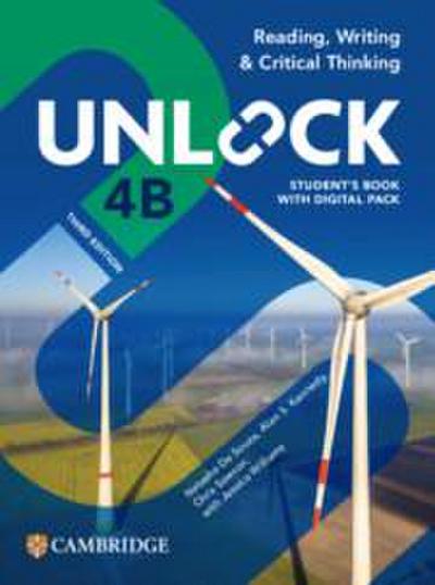 Unlock Level 4b Reading, Writing and Critical Thinking Student’s Book with Digital Pack