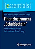 Finanzinstrument "Schuldschein"