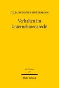 Verhalten im Unternehmensrecht