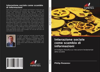 Interazione sociale come scambio di informazioni