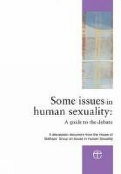 Some Issues in Human Sexuality