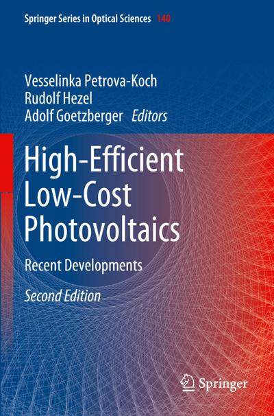 High-Efficient Low-Cost Photovoltaics