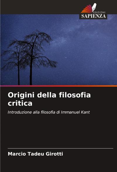 Origini della filosofia critica