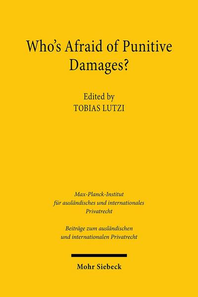 Who’s Afraid of Punitive Damages?
