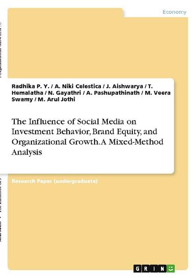 The Influence of Social Media on Investment Behavior, Brand Equity, and Organizational Growth. A Mixed-Method Analysis