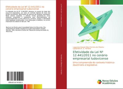 Efetividade da Lei Nº 12.441/2011 no cenário empresarial ludovicense