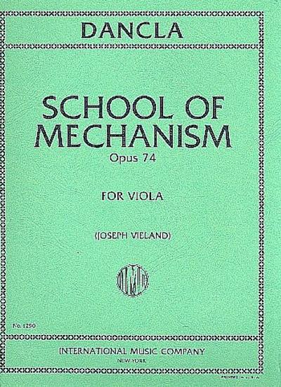 School of Mechanism op.74for viola