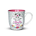 Tasse ’Guten Freunden gibt man ein Küsschen,