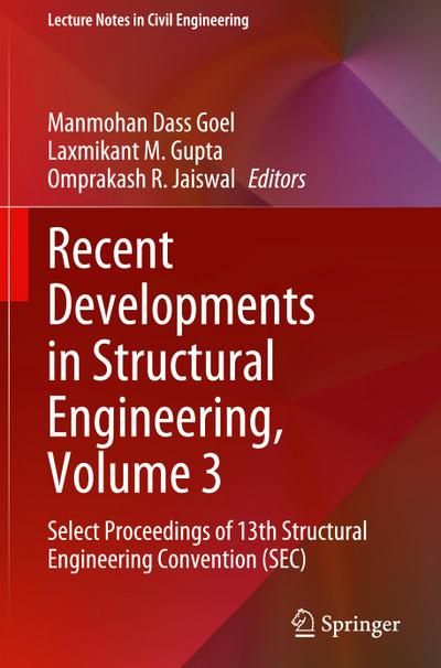 Recent Developments in Structural Engineering, Volume 3
