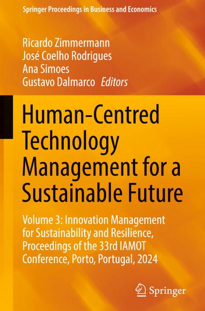 Human-Centred Technology Management for a Sustainable Future