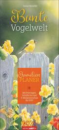 Bunte Vogelwelt Familienplaner 2026