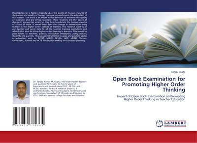 Open Book Examination for Promoting Higher Order Thinking