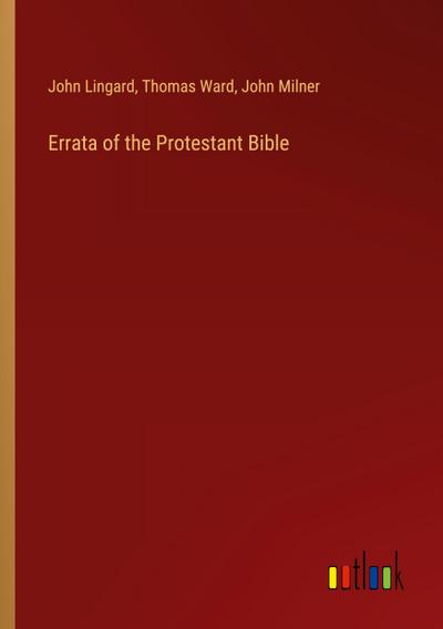 Errata of the Protestant Bible