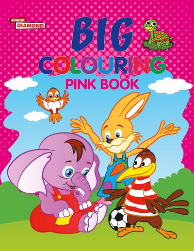 Big Colouring Pink Book for 5 to 9 years Old Kids| Fun Activity and Colouring Book for Children