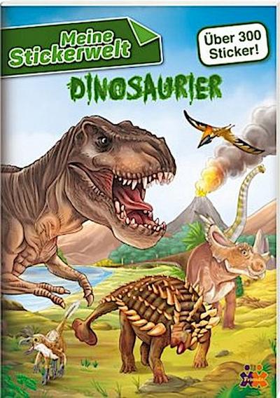 Meine Stickerwelt - Dinosaurier