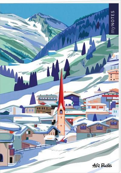 myNOTES Notizheft Österreich - Zillertal